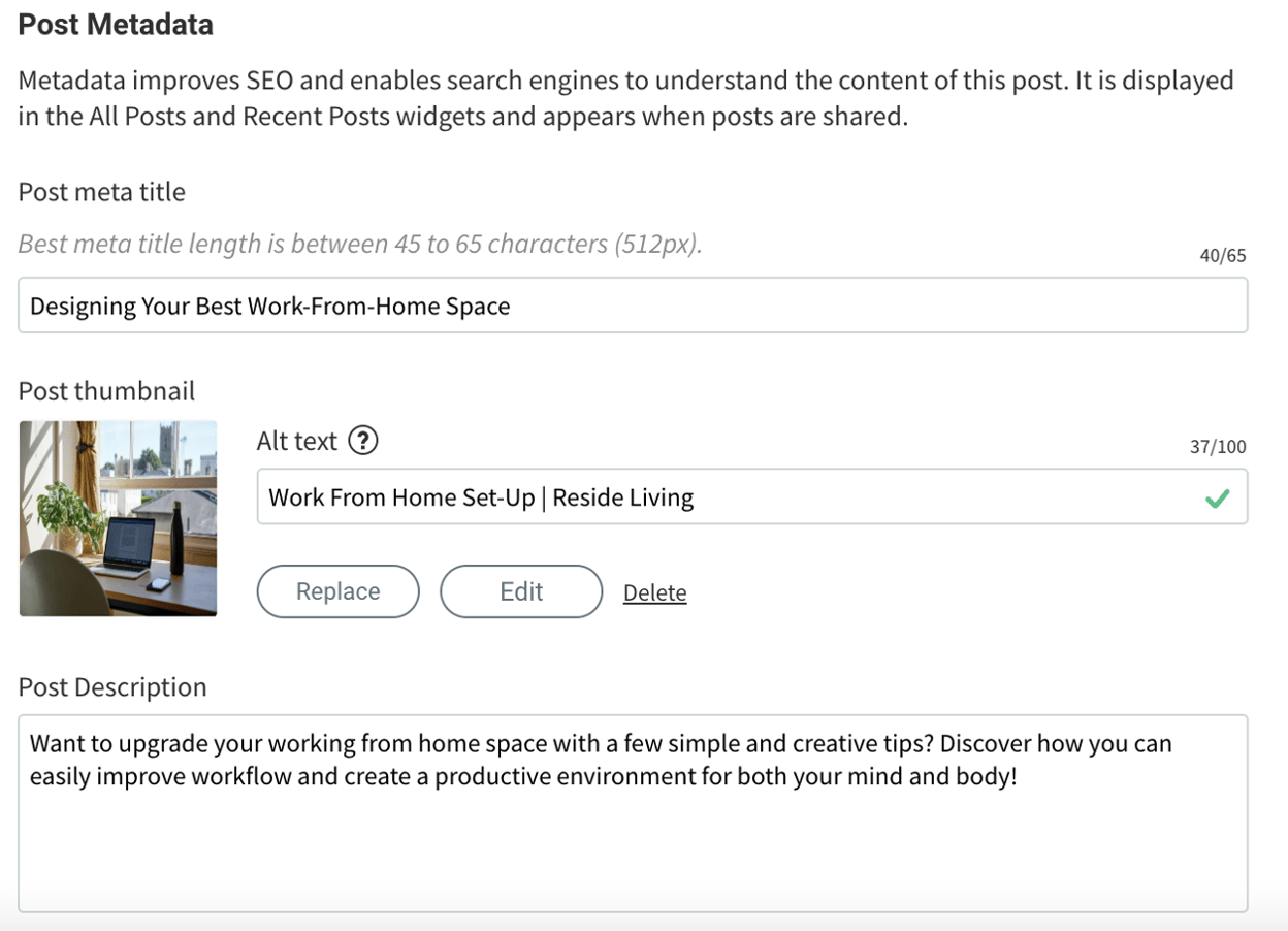 How to Upload Blog Posts?